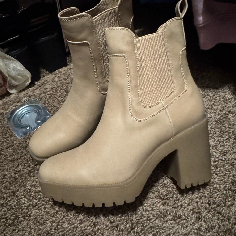 Tan Ankle Boots